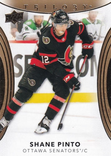 #44 Shane Pinto - Ottawa Senators - 2022-23 Upper Deck Trilogy Hockey