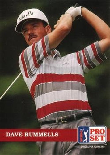 #44 Dave Rummells - 1992 Pro Set PGA Tour Golf