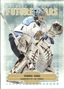 #44 Torrie Jung - Edmonton Oil Kings - 2009-10 In The Game Between The Pipes Hockey