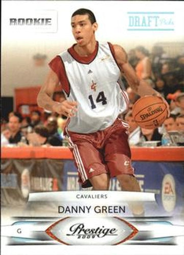 #194 Danny Green - Cleveland Cavaliers - 2009-10 Panini Prestige - Draft Picks Light Blue Basketball