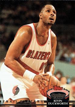 #44 Kevin Duckworth - Portland Trail Blazers - 1992-93 Stadium Club Basketball