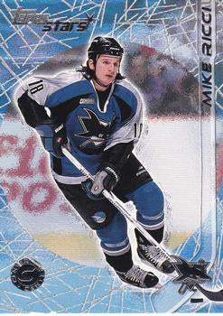 #44 Mike Ricci - San Jose Sharks - 2000-01 Topps Stars Hockey