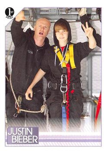 #44 Surviving what seemed to be overnight success, - 2010 Panini Justin Bieber
