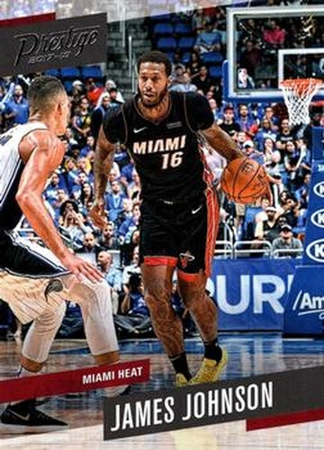 #44 James Johnson - Miami Heat - 2017-18 Panini Prestige Basketball