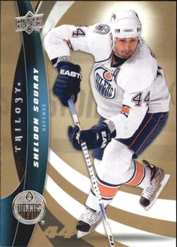 #44 Sheldon Souray - Edmonton Oilers - 2009-10 Upper Deck Trilogy Hockey