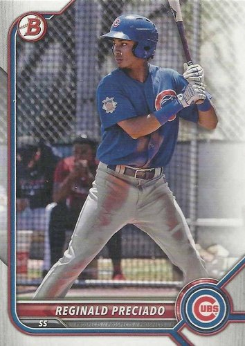 #BP-44 Reginald Preciado - Chicago Cubs - 2022 Bowman - Prospects Baseball