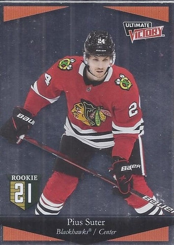 #UV-44 Pius Suter - Chicago Blackhawks - 2020-21 Upper Deck - Ultimate Victory Hockey