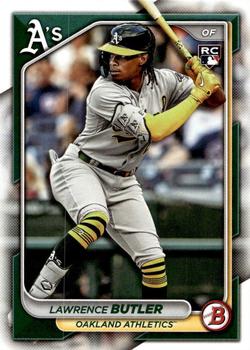 #44 Lawrence Butler - Oakland Athletics - 2024 Bowman Baseball