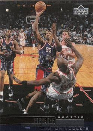 #44 Scottie Pippen - Houston Rockets - 1999-00 Upper Deck Basketball