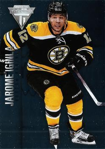 #44 Jarome Iginla - Boston Bruins - 2013-14 Panini Titanium Hockey