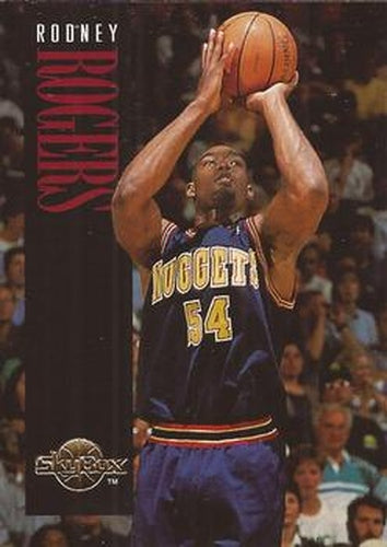 #44 Rodney Rogers - Denver Nuggets - 1994-95 SkyBox Premium Basketball