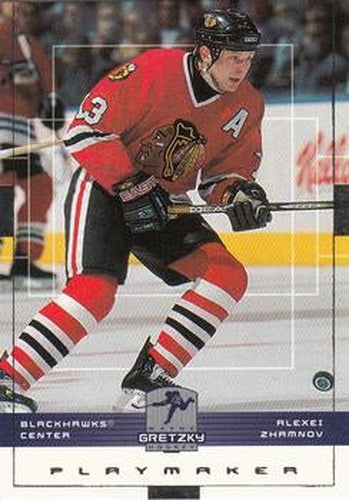 #44 Alexei Zhamnov - Chicago Blackhawks - 1999-00 Upper Deck Wayne Gretzky Hockey