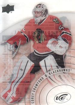 #44 Corey Crawford - Chicago Blackhawks - 2014-15 Upper Deck Ice Hockey