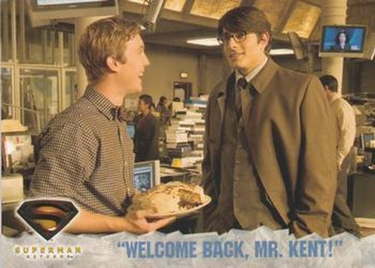 #44 "Welcome Back, Mr. Kent!" - 2006 Topps Superman Returns