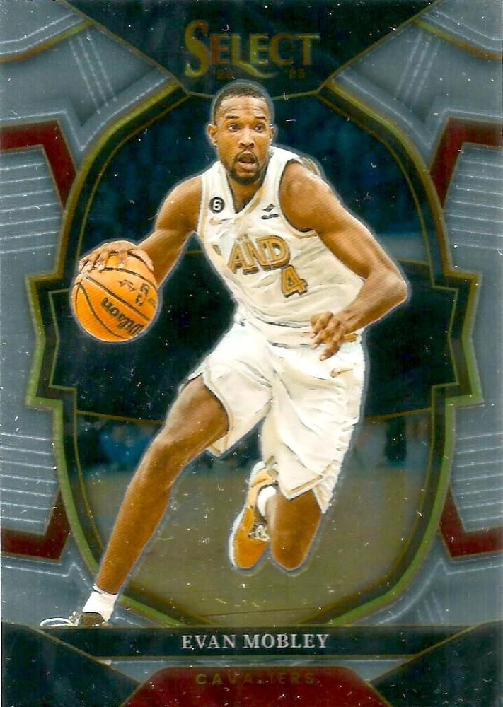 #44 Evan Mobley - Cleveland Cavaliers - 2022-23 Panini Select Basketball