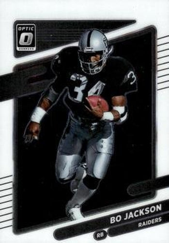 #44 Bo Jackson - Los Angeles Raiders - 2021 Donruss Optic Football