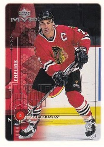 #44 Chris Chelios - Chicago Blackhawks - 1998-99 Upper Deck MVP Hockey