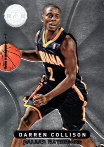 #44 Darren Collison - Dallas Mavericks - 2012-13 Panini Totally Certified Basketball