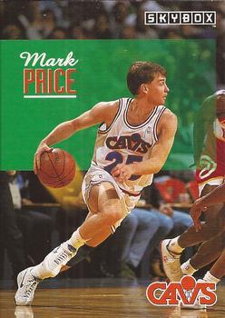 #44 Mark Price - Cleveland Cavaliers - 1992-93 SkyBox Basketball