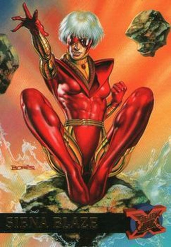 #44 Siena Blaze - 1995 Fleer Ultra X-Men