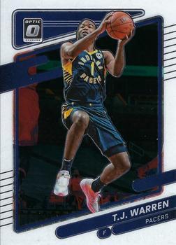 #44 T.J. Warren - Indiana Pacers - 2021-22 Donruss Optic Basketball