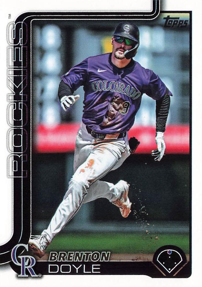 #44 Brenton Doyle - Colorado Rockies - 2025 Topps Baseball