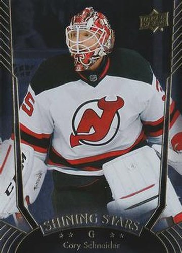 #SS-44 Cory Schneider - New Jersey Devils - 2016-17 Upper Deck - Shining Stars Hockey