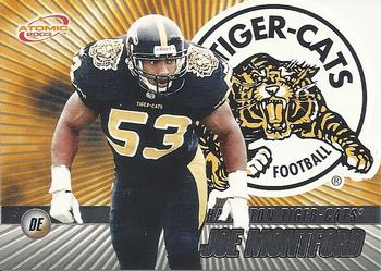 #44 Joe Montford - Hamilton Tiger-Cats - 2003 Pacific Atomic CFL Football