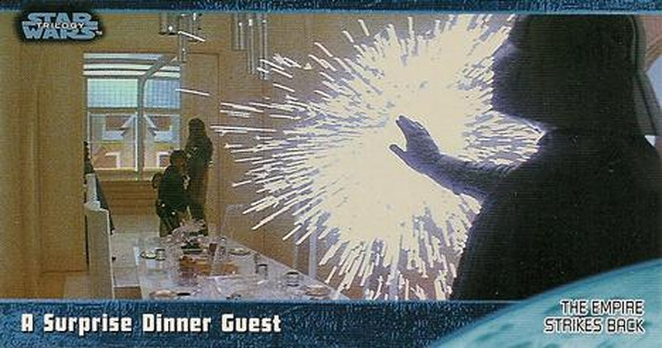 #44 A Surprise Dinner Guest - 1997 Topps Widevision Star Wars Trilogy