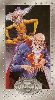#44 The Malevolent Mr. Mxyptlk! - 1994 SkyBox Superman Man of Steel Platinum Series