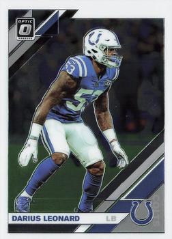 #44 Darius Leonard - Indianapolis Colts - 2019 Donruss Optic Football