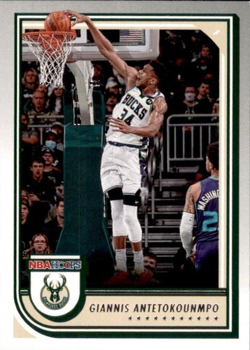 #44 Giannis Antetokounmpo - Milwaukee Bucks - 2022-23 Hoops Basketball