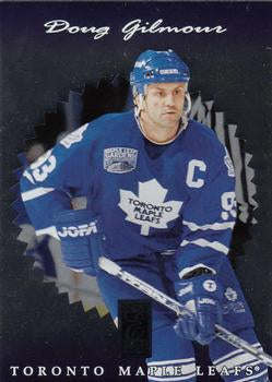 #44 Doug Gilmour - Toronto Maple Leafs - 1996-97 Donruss Elite Hockey