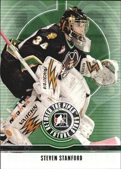 #44 Steven Stanford - Prince Albert Raiders - 2008-09 In The Game Between The Pipes Hockey