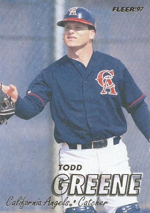 #44 Todd Greene - California Angels - 1997 Fleer Baseball