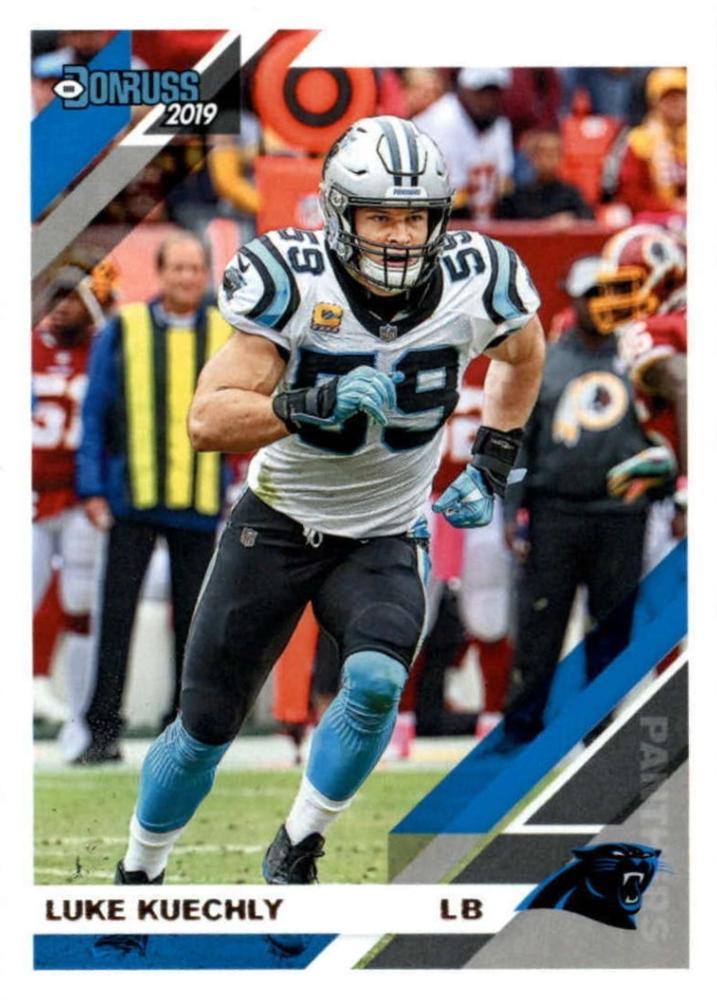 #44 Luke Kuechly - Carolina Panthers - 2019 Donruss Football