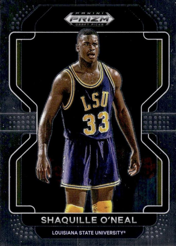 #44 Shaquille O'Neal - LSU Tigers - 2022 Panini Prizm Draft Picks Basketball