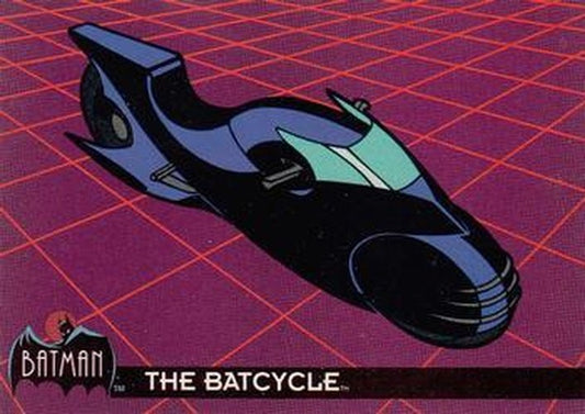 #44 Batcycle - 1993 Topps Batman The Animated Series