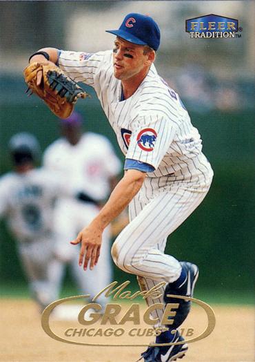 #44 Mark Grace - Chicago Cubs - 1998 Fleer Tradition Baseball