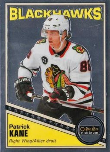 #R-44 Patrick Kane - Chicago Blackhawks - 2019-20 O-Pee-Chee Platinum - Retro Hockey