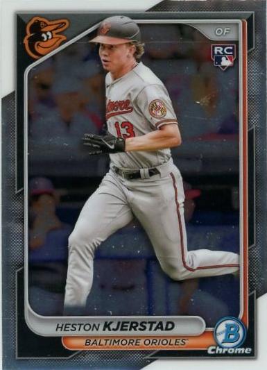 #44 Heston Kjerstad - Baltimore Orioles - 2024 Bowman Chrome Baseball
