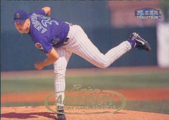 #450 Brian Anderson - Arizona Diamondbacks - 1998 Fleer Tradition Baseball