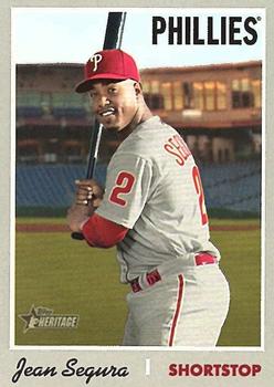 #450b Jean Segura - Philadelphia Phillies - 2019 Topps Heritage Baseball