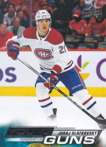 #451 Juraj Slafkovsky - Montreal Canadiens - 2022-23 Upper Deck Hockey