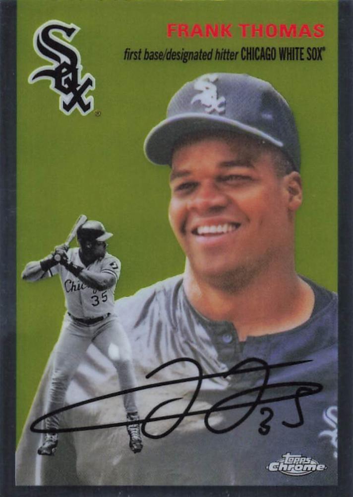 #451 Frank Thomas - Chicago White Sox - 2023 Topps Chrome Platinum Anniversary Baseball