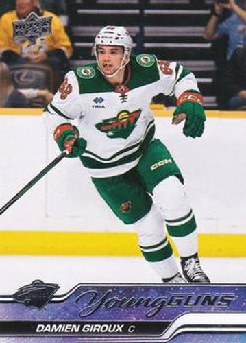 #452 Damien Giroux - Minnesota Wild -2023-24 Upper Deck Hockey