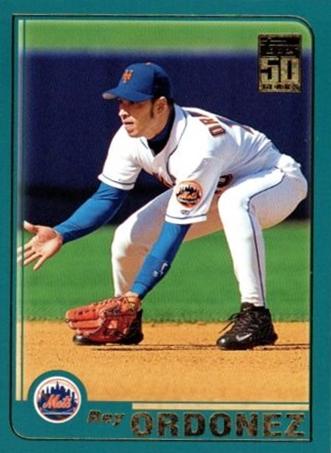 #452 Rey Ordonez - New York Mets - 2001 Topps Baseball