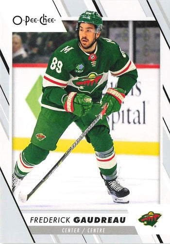 #452 Frederick Gaudreau - Minnesota Wild - 2023-24 O-Pee-Chee Hockey