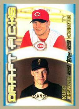#452 Ty Howington / Kurt Ainsworth - Cincinnati Reds / San Francisco Giants - 2000 Topps Baseball