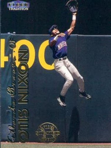 #453 Otis Nixon - Atlanta Braves - 1999 Fleer Tradition Baseball